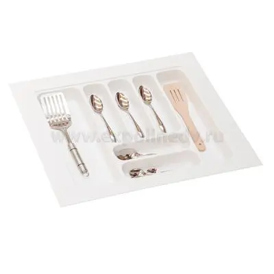Кухонные органайзеры Hettich кухонный органайзер orgatray 440, гл. 441-520мм, шир. 501-600мм, в базу на 600мм, белый