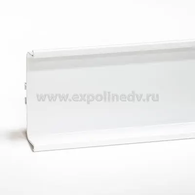 Белый глянец ручка-профиль gola с-образная, premium line, 4100мм, белый