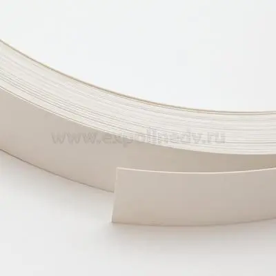 Кромка ПВХ / ABS кромка, белый шагрень  0,4, 19мм