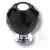 Ручки Brass Эксклюзив 0737-520-2-black ручка мебельная эксклюзив с чёрным кристаллом, глянцевый хром