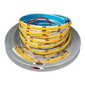 Светодиодная лента COB LED, 12V, 5мм, 8мм лента светодиодная gls 8мм, 12вт/м, 12v, 3000к теплый, ip20 