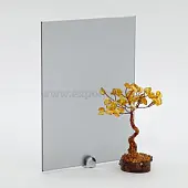 Стекло интерьерное AGC полосы стекло matelux grey, 4мм (800*2550)