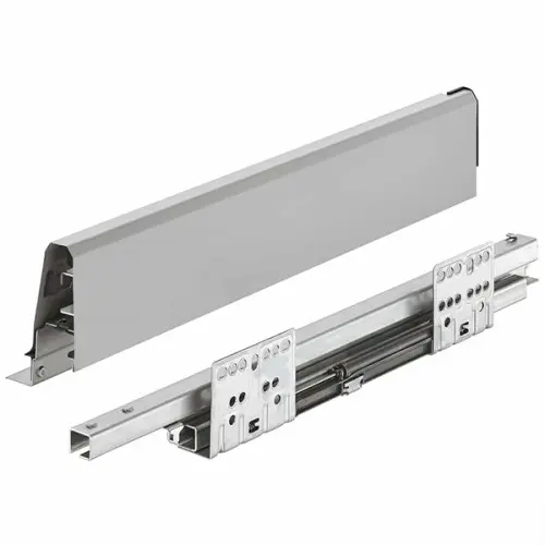Ящики Matrix Box S выдвижной ящик matrix box s, с доводчиком, nl-400*84мм (2 кругл. рейлинга), серый