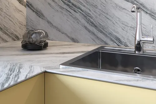 Стеновая панель ДСП SLOTEX стеновая панель crystal marble, slotex, 4200х600х10 мм