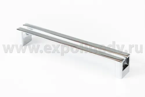 Ручки ручка мебельная 1235, 192мм, хром