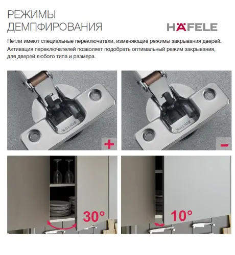 Петли мебельные Hafele петля мебельная hafele salice silentia+ накладная 105° с доводчиком, 48мм