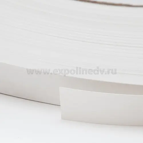Кромка ПВХ / ABS кромка, белая (структурная гп) generics  0,4, 19мм