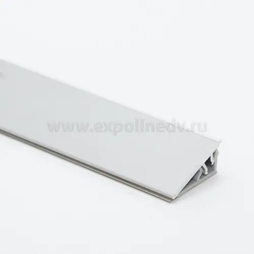 Бортики для столешниц 113, 118, TwinC, Mini plus, Generics бортик для столешницы  алюминиевый premium line, серебристый матовый, 4,2м