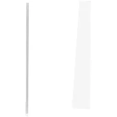 Коллекция Ecolux gloss white, мебельный фасад ecolux