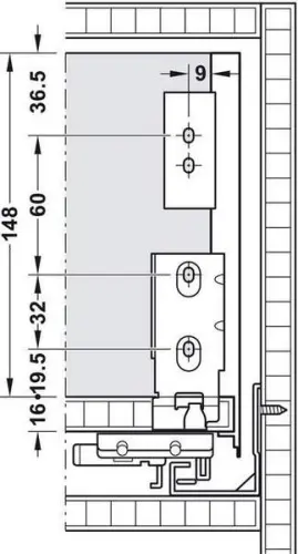Ящики Matrix Box A комплект ящика matrix box slim a, с доводчиком, nl-550*175мм, белый