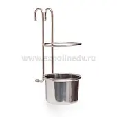 Рейлинги Хром кружка на рейлинг 135*105*260мм, хром