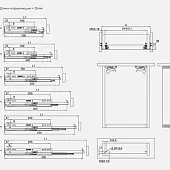 Направляющие скрытого монтажа Samsung IREX направляющие скрытого монтажа samsung irex, 350 мм, с доводчиком, полного выдвижения (10) new
