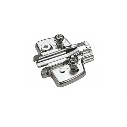 Петли мебельные Hettich (Германия) планка крестовая sensys, d3, с евровинтами, с эксцентриком, 37x32 мм, никель