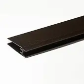 C-образный пгн профиль горизонтальный 5800мм матовый кофе