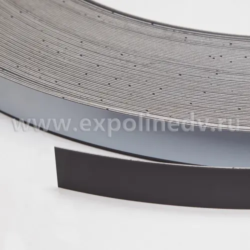 Кромка для фасадных панелей EGGER кромка, 1,0*23 abs черный графит матовый st pm  u961