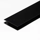 L-образный пгн профиль гориз. нижний 5800мм черный new